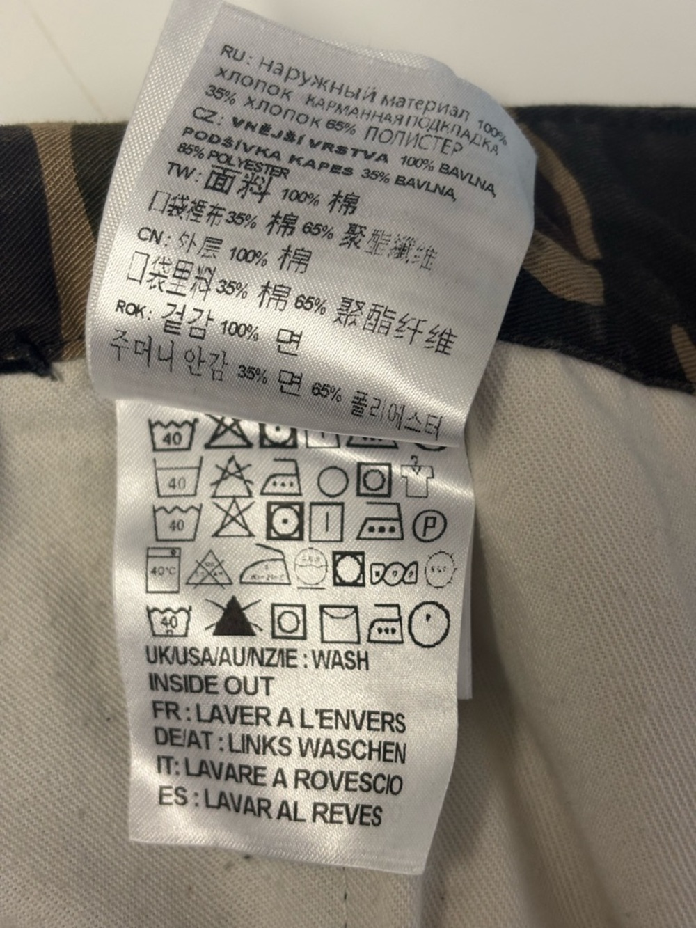 Carhartt Black Straight Fit Dallas Chinos Pants Men’s 30 x 30 - Picture 7 of 8